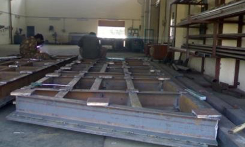 ms base frame fabrication