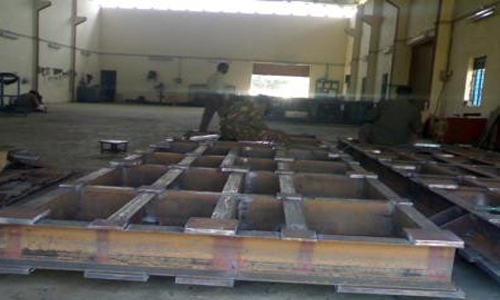 ms base frame fabrication